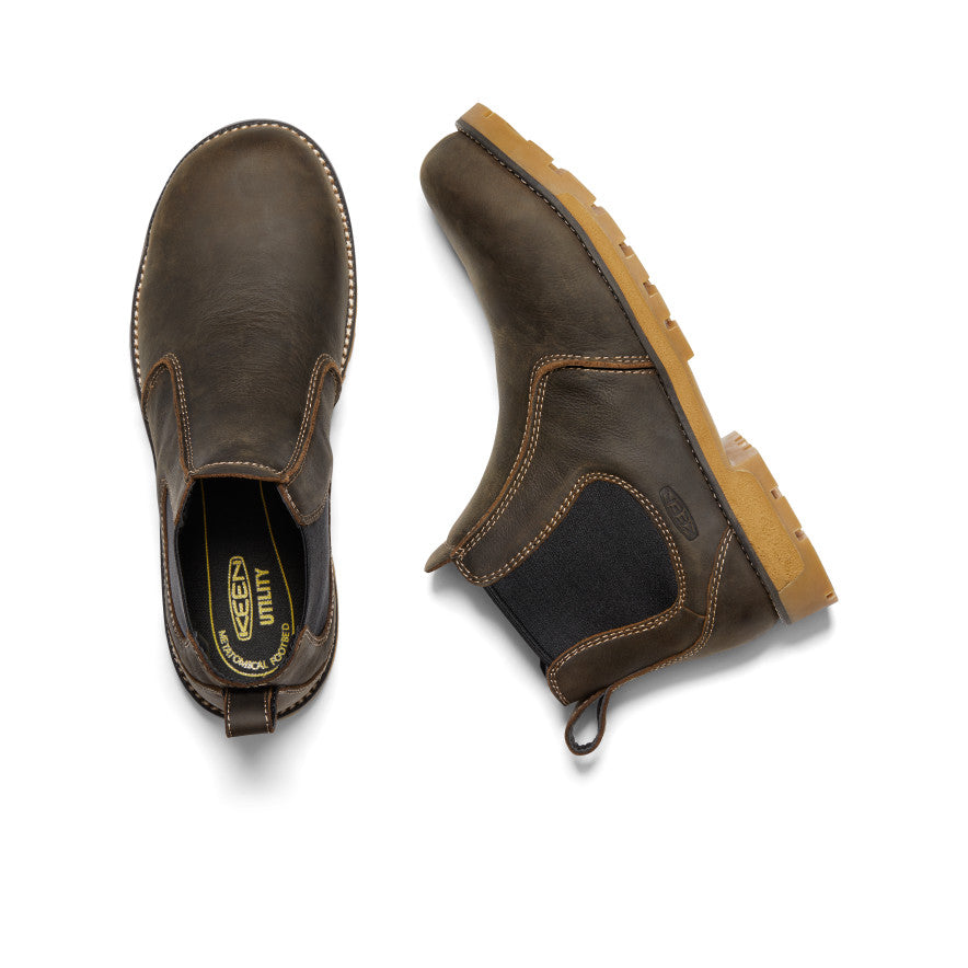 Brown Men Keen Seattle Romeo Chelsea Boots | JUC947UJ