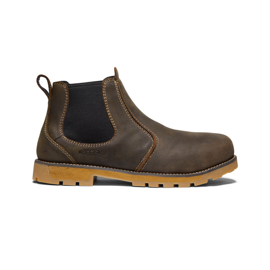 Brown Men Keen Seattle Romeo Chelsea Boots | JUC947UJ