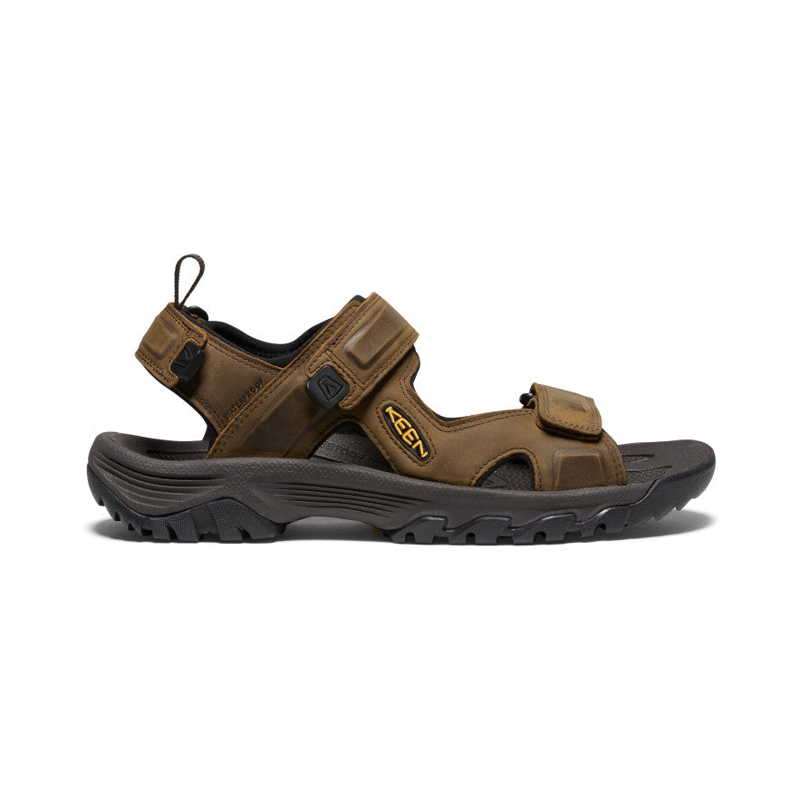 Brown Men Keen Targhee III Open Toe Sandals | VNV368KX