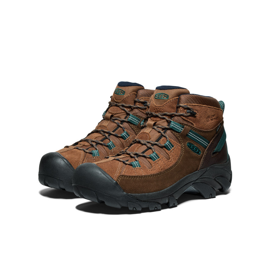 Brown Men Keen Targhee II Waterproof x Leave No Trace Hiking Boots | EYL5712AU