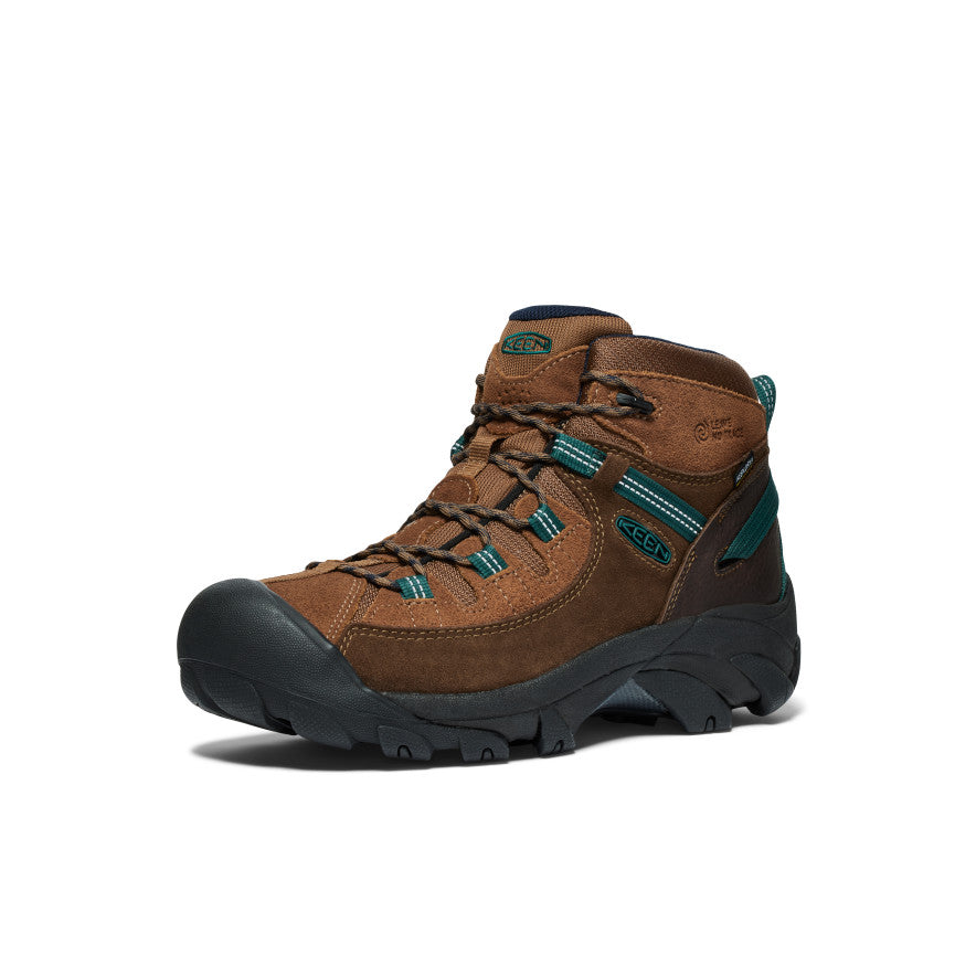 Brown Men Keen Targhee II Waterproof x Leave No Trace Hiking Boots | EYL5712AU