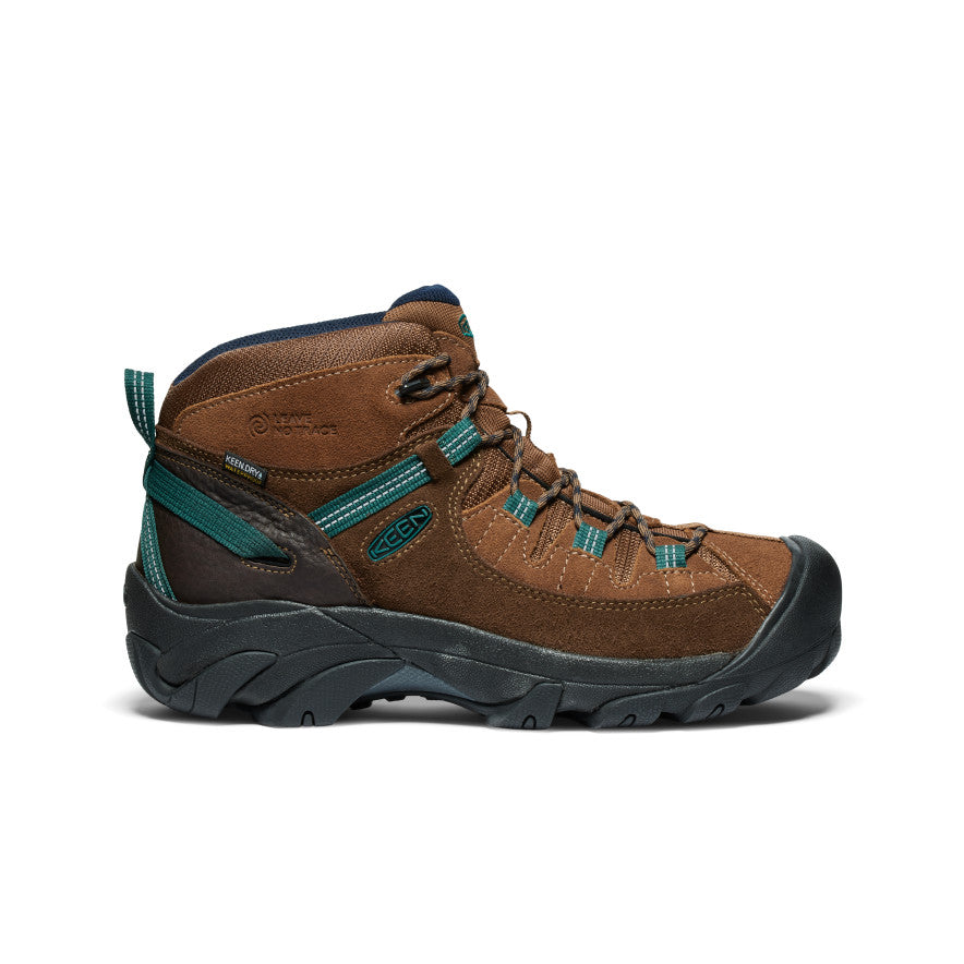 Brown Men Keen Targhee II Waterproof x Leave No Trace Hiking Boots | EYL5712AU