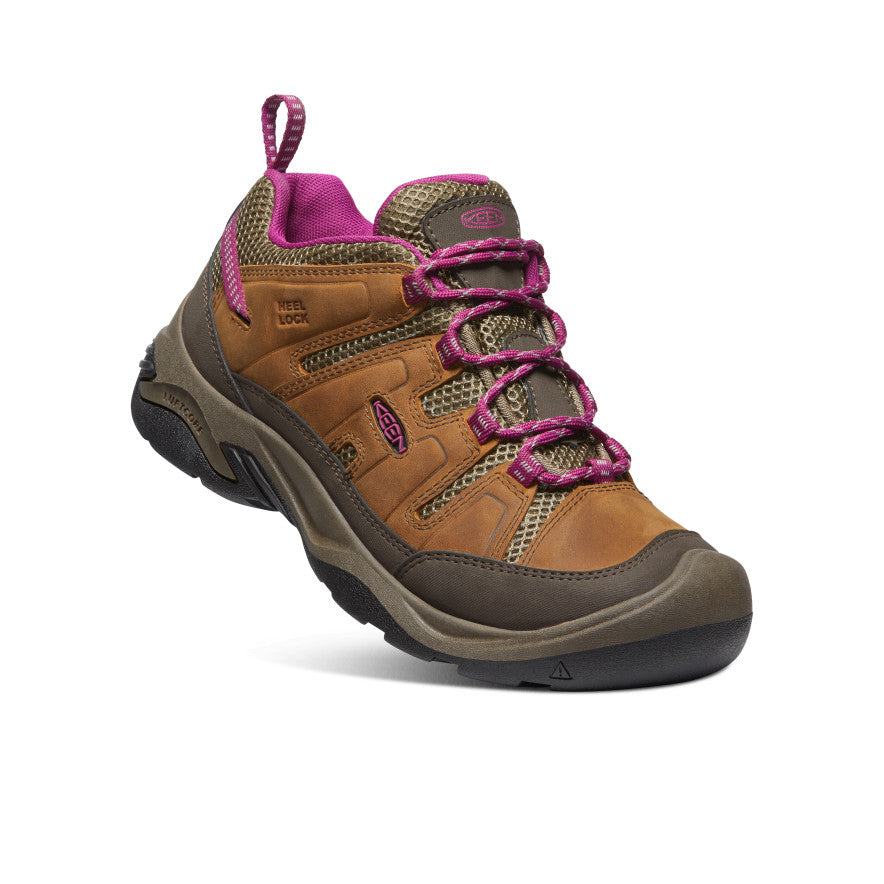 Brown Purple Women Keen Circadia Vent Work Shoes | PLW4143BU