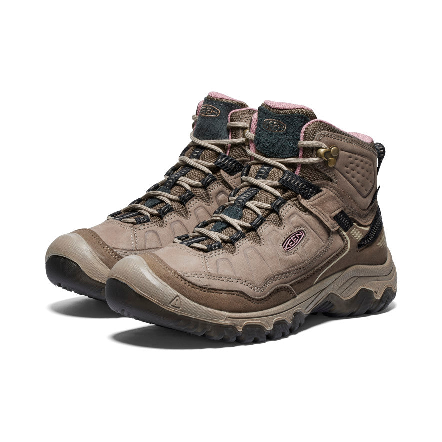 Brown Rose Women Keen Targhee IV Wide Waterproof Hiking Boots | HXK9137AU