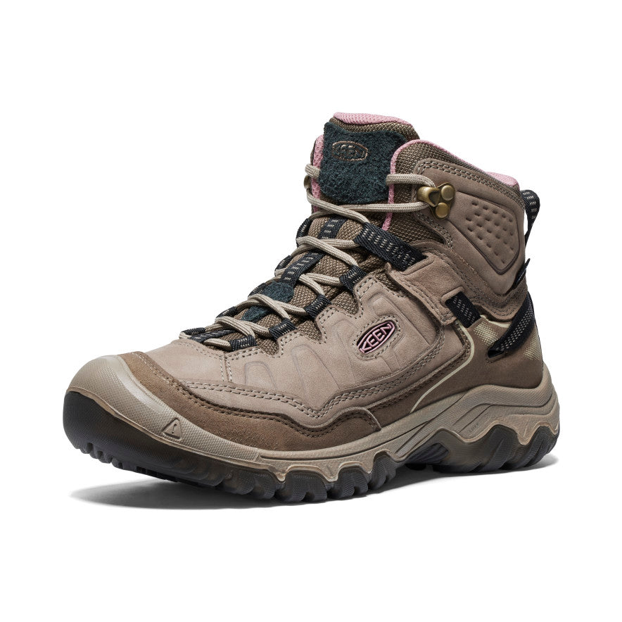 Brown Rose Women Keen Targhee IV Wide Waterproof Hiking Boots | HXK9137AU