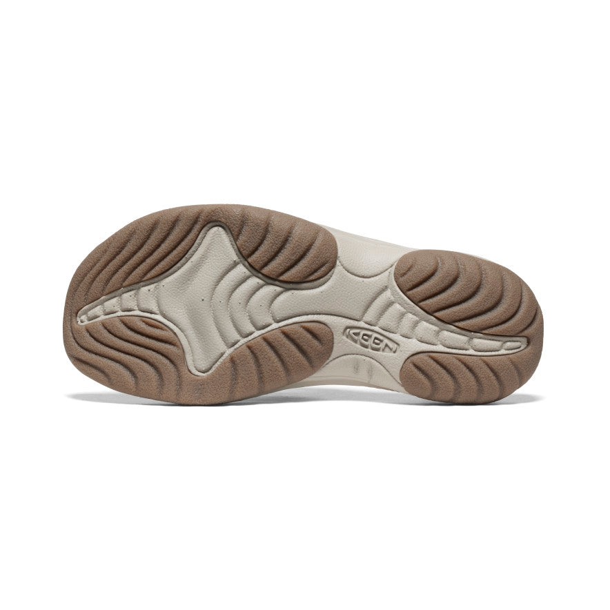 Brown Silver Women Keen Kona Leather Flip Flops | VKT5287ET