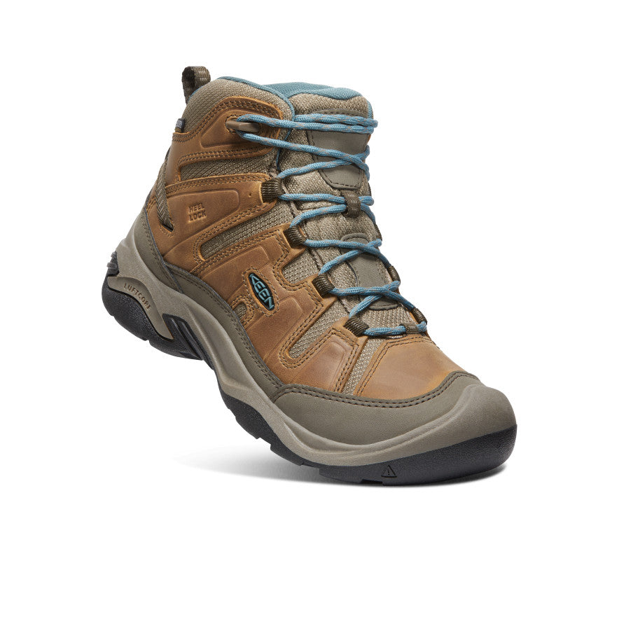 Brown Women Keen Circadia Waterproof Work Boots | PMX9416IV