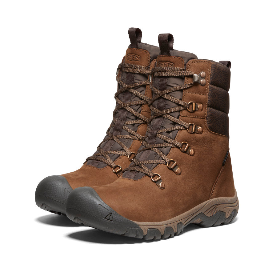 Brown Women Keen Greta Waterproof Work Boots | DFL1290JB