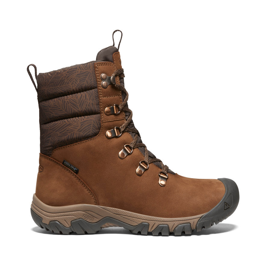 Brown Women Keen Greta Waterproof Work Boots | DFL1290JB