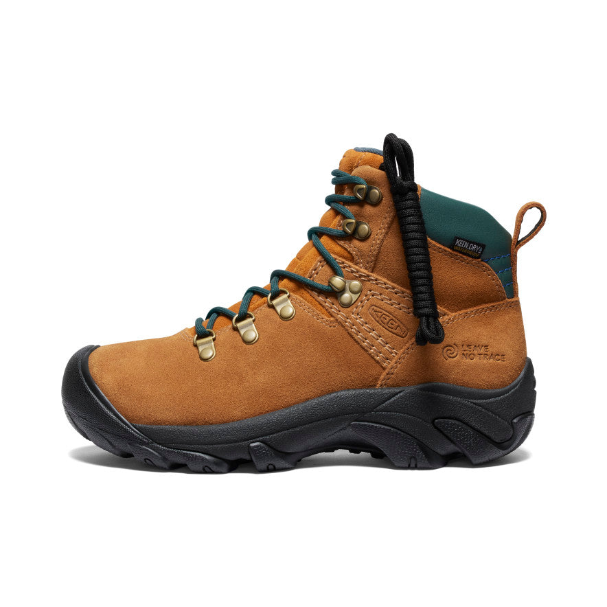 Brown Women Keen Pyrenees Waterproof x Leave No Trace Work Boots | NVP9555SM