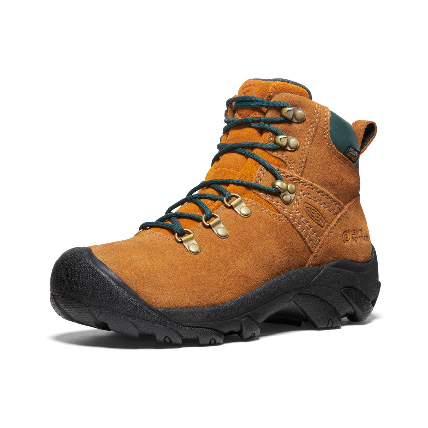 Brown Women Keen Pyrenees Waterproof x Leave No Trace Work Boots | NVP9555SM