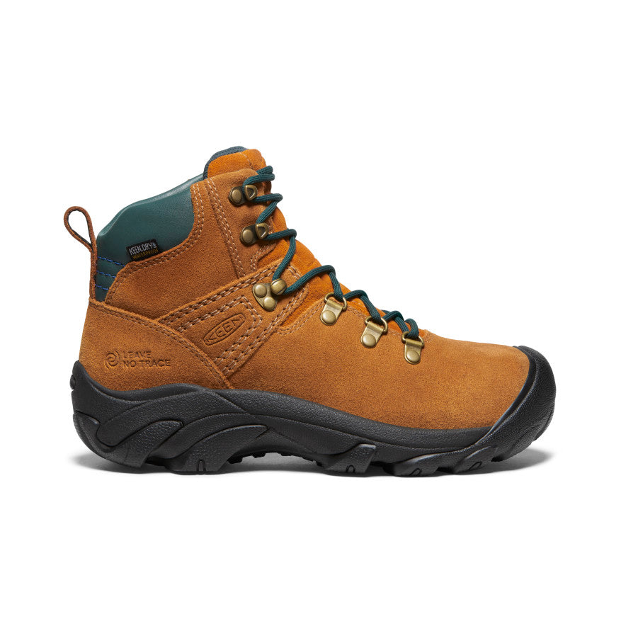 Brown Women Keen Pyrenees Waterproof x Leave No Trace Work Boots | NVP9555SM