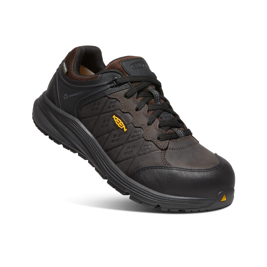 Coffee Black Men Keen Vista Energy+ Waterproof Work Shoes | ZPW9724DA