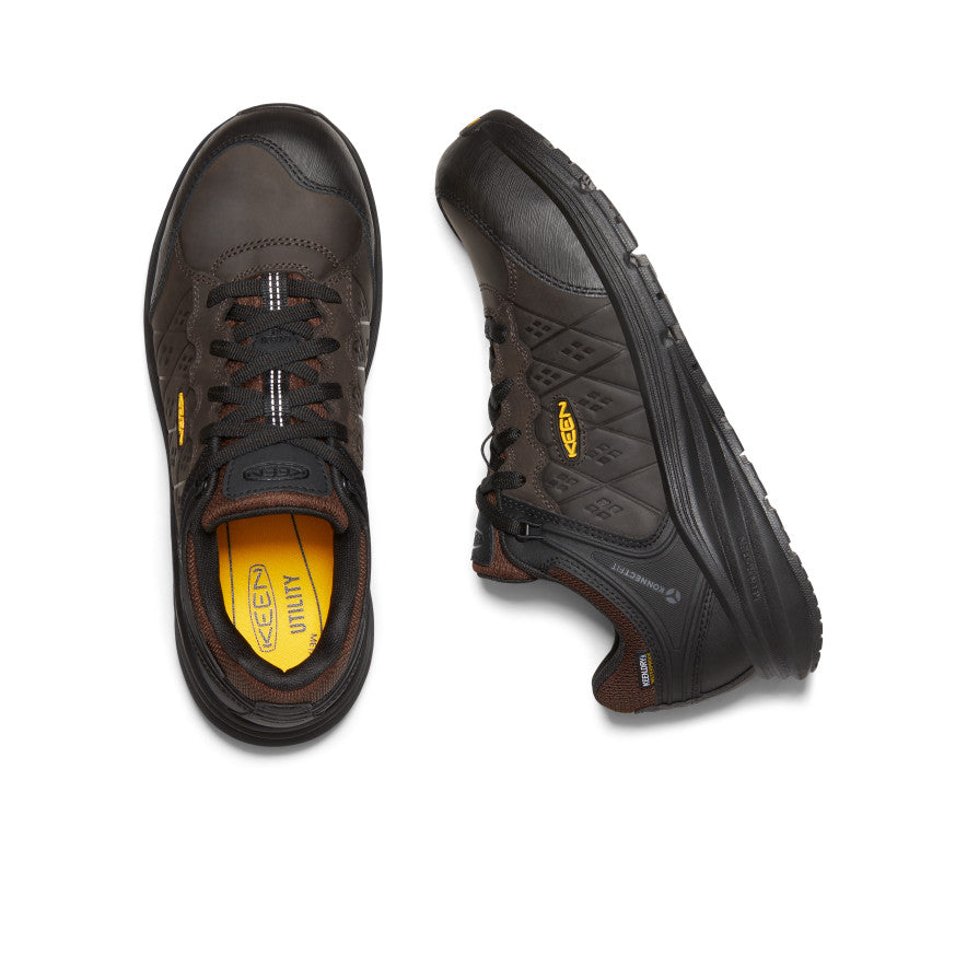 Coffee Black Men Keen Vista Energy+ Waterproof Work Shoes | ZPW9724DA