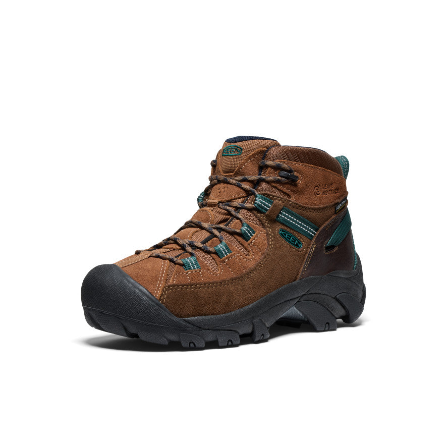 Dark Brown Women Keen Targhee II Waterproof x Leave No Trace Hiking Boots | OMR8958JQ