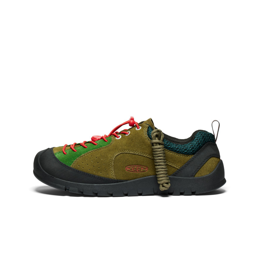 Dark Olive Deep Green Men Keen Jasper Rocks Sneakers | UZI7899IQ