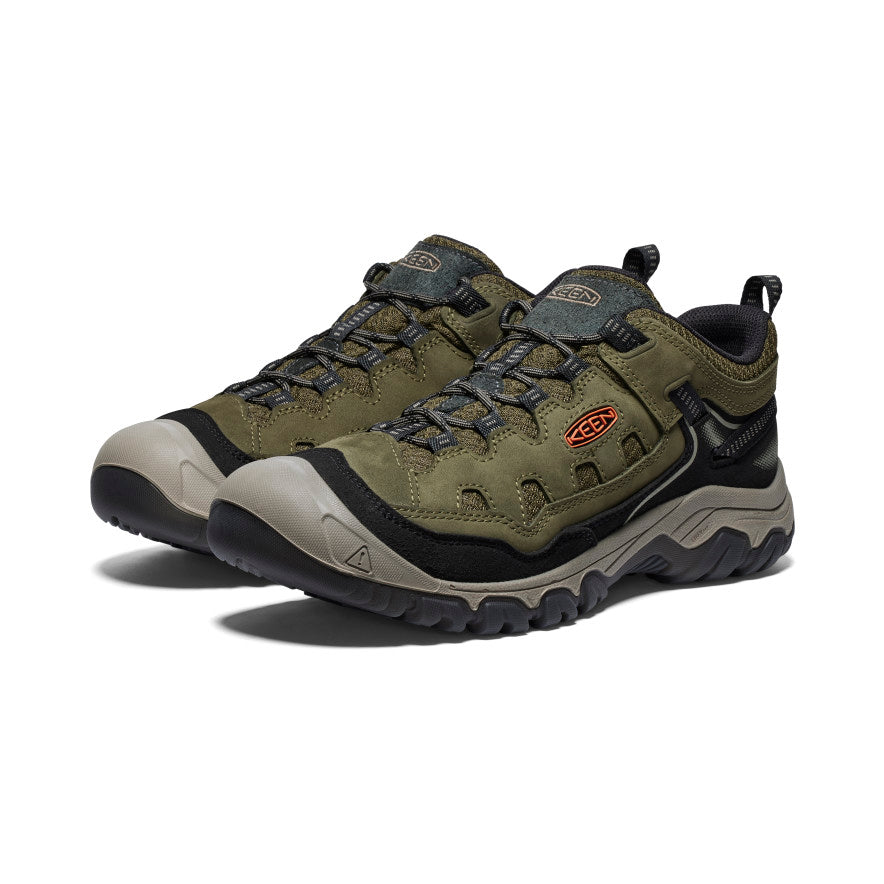 Dark Olive Gold Men Keen Targhee IV Vented Hiking Shoes | HUR963YU