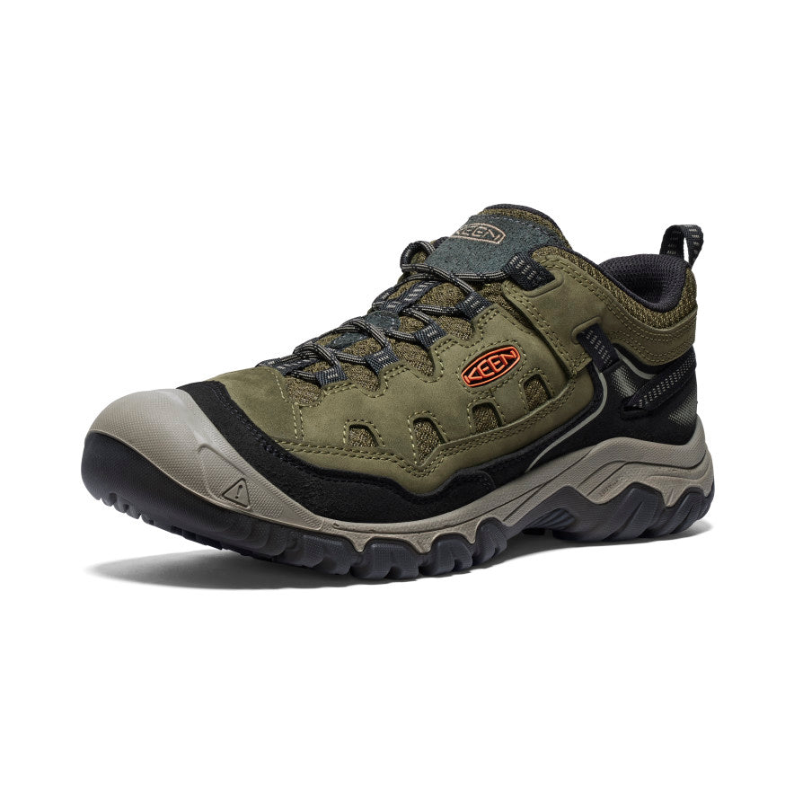 Dark Olive Gold Men Keen Targhee IV Vented Hiking Shoes | HUR963YU