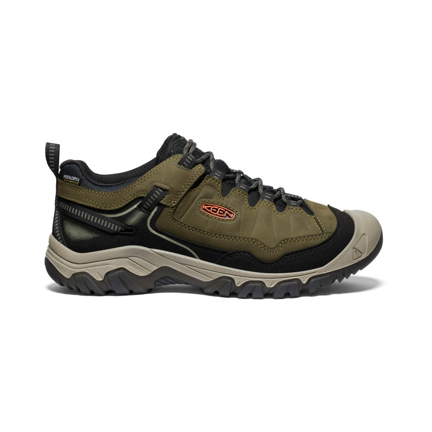 Dark Olive Gold Men Keen Targhee IV Wide Waterproof Hiking Shoes | CTQ3592GH