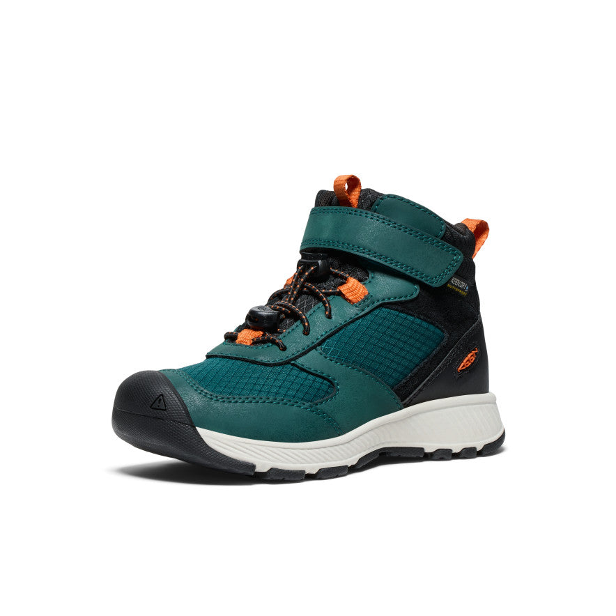 Deep Green Gold Kids' Keen Skua Waterproof Work Boots | SQC7575EV