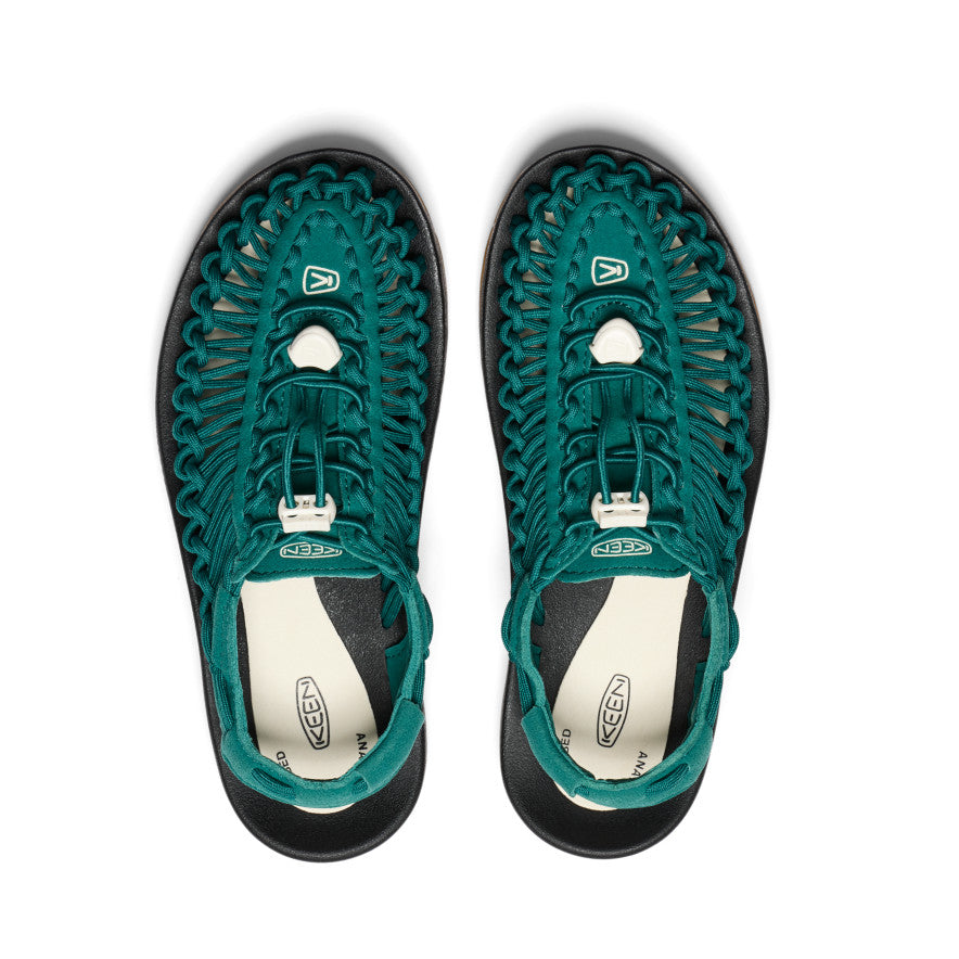 Deep Green Women Keen Uneek Sneaker Sandals | YXC6491JB