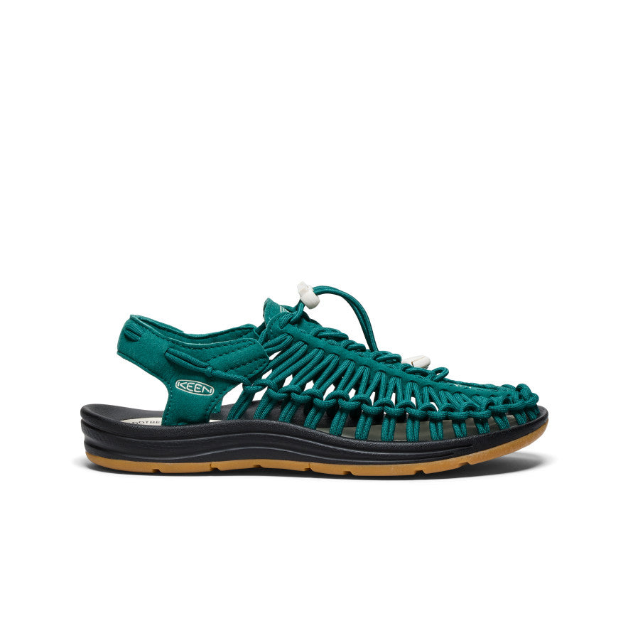 Deep Green Women Keen Uneek Sneaker Sandals | YXC6491JB