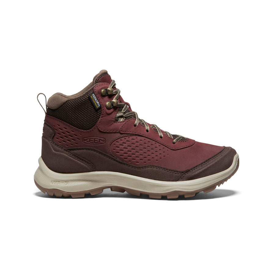 Deep Red Women Keen Terradora Explorer Waterproof Work Boots | XWZ6069CT