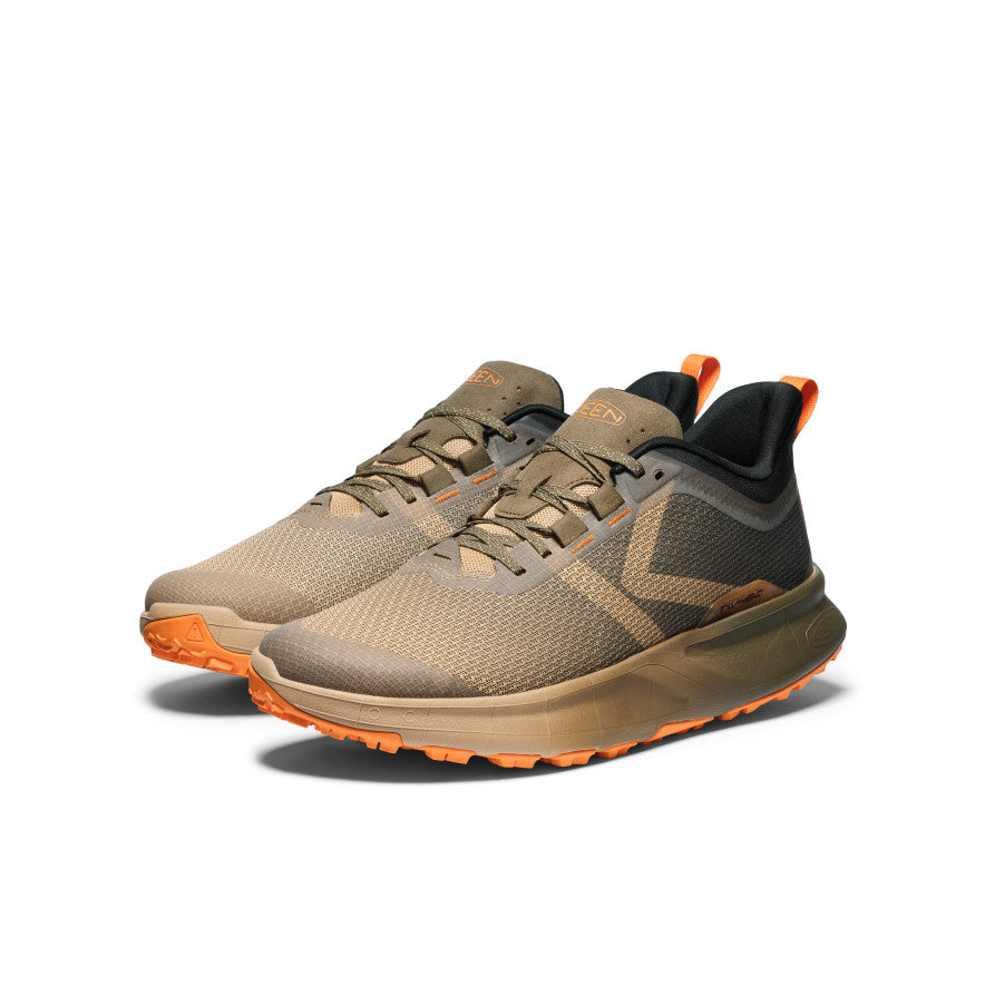 Deep Yellow Orange Men Keen 450 Dirt Hiking Shoes | DXW7918YH