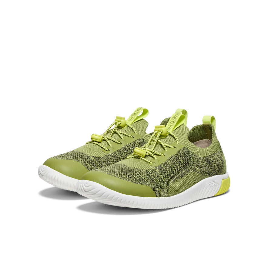 Green Big Kids' Keen KNX Knit Sneakers | OMK3959TO