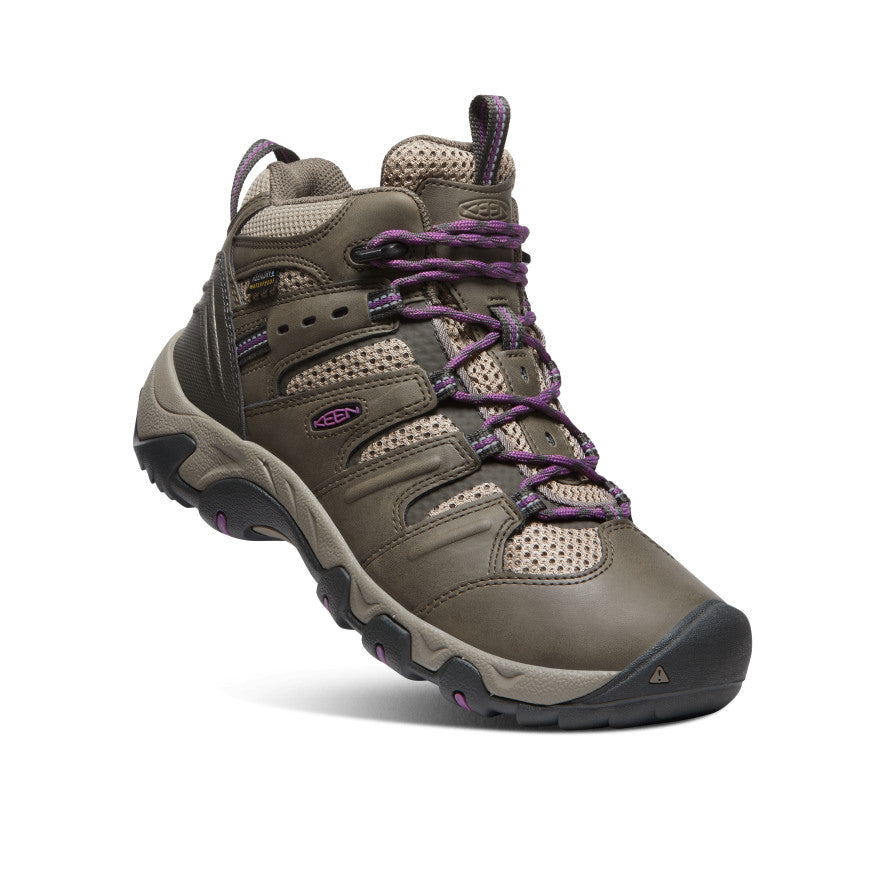 Green Purple Women Keen Koven Waterproof Work Boots | DMA1630UZ