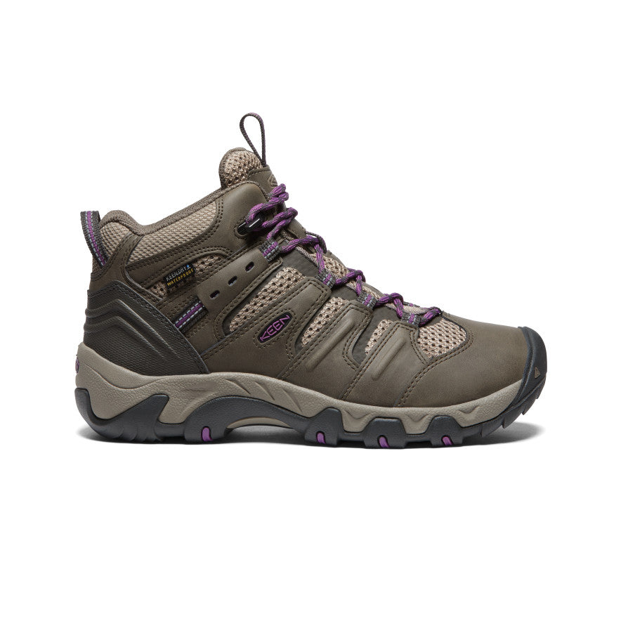 Green Purple Women Keen Koven Waterproof Work Boots | DMA1630UZ