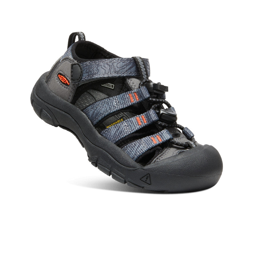 Grey Black Kids' Keen Newport H2 Sandals | ROB692FE