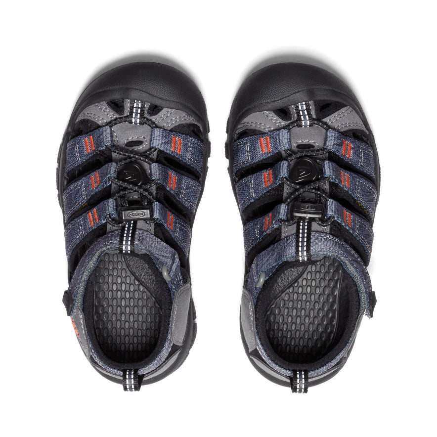 Grey Black Kids' Keen Newport H2 Sandals | ROB692FE