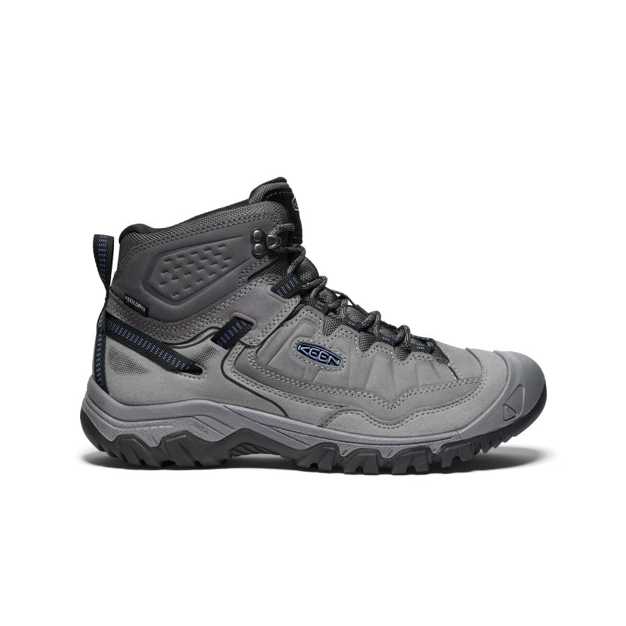 Grey Blue Men Keen Targhee IV Waterproof Hiking Boots | BZP5448UO