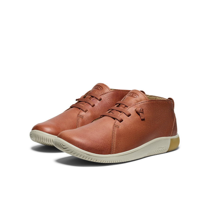 Grey Brown Men Keen KNX Chukka Boots | DBL5422FX