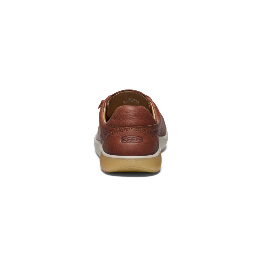 Grey Brown Men Keen KNX Leather Sneakers | ICO820WN