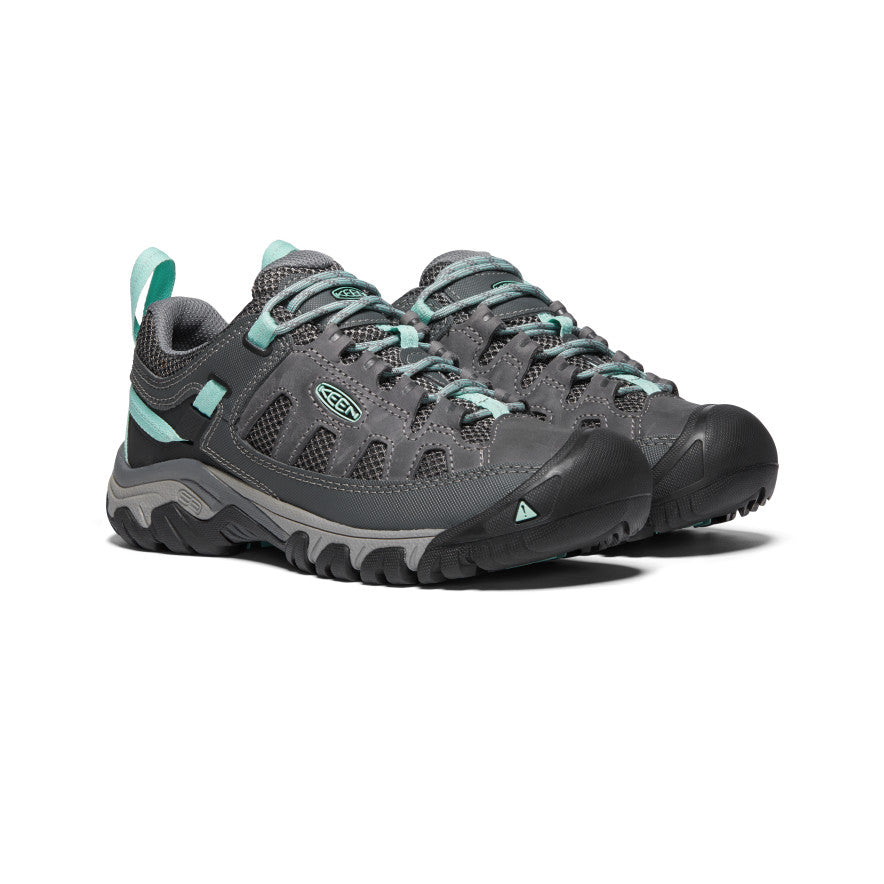 Grey Green Women Keen Targhee Vent Work Shoes | QWL7338YJ