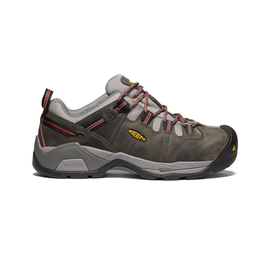 Grey Men Keen Detroit XT Internal Met Work Shoes | WQR8326ID