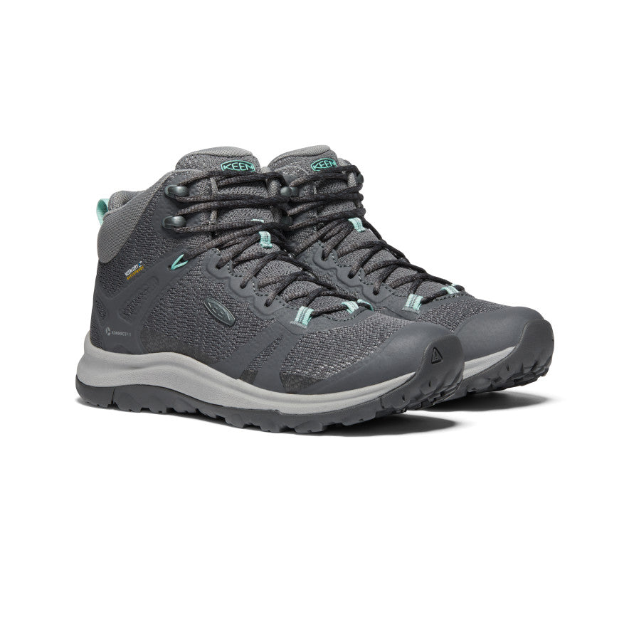 Grey Women Keen Terradora II Waterproof Hiking Boots | BAX737KP