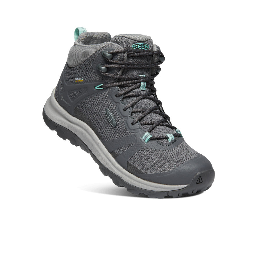 Grey Women Keen Terradora II Waterproof Hiking Boots | BAX737KP