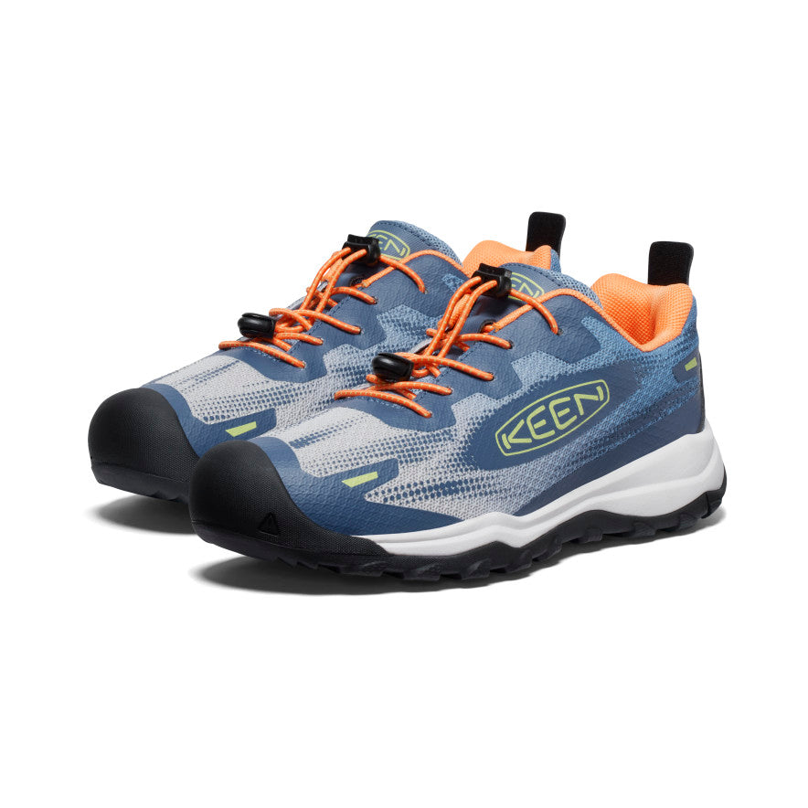 Indigo Blue Big Kids' Keen Wanduro Speed Hiking Shoes | IWP9647SX