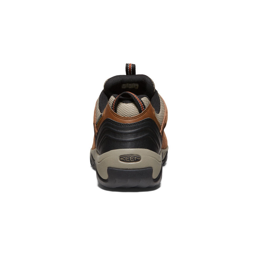 Khaki Orange Men Keen Headout Waterproof Hiking Shoes | BDL363BT