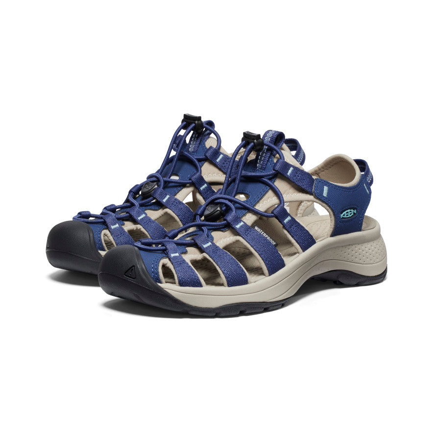 Navy Women Keen Astoria West Sandals | STP4459GL