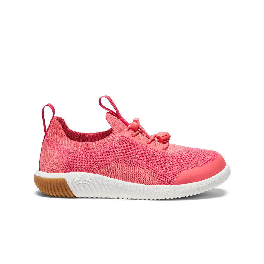 Pink White Kids\' Keen KNX Knit Sneakers | HLE1966JA