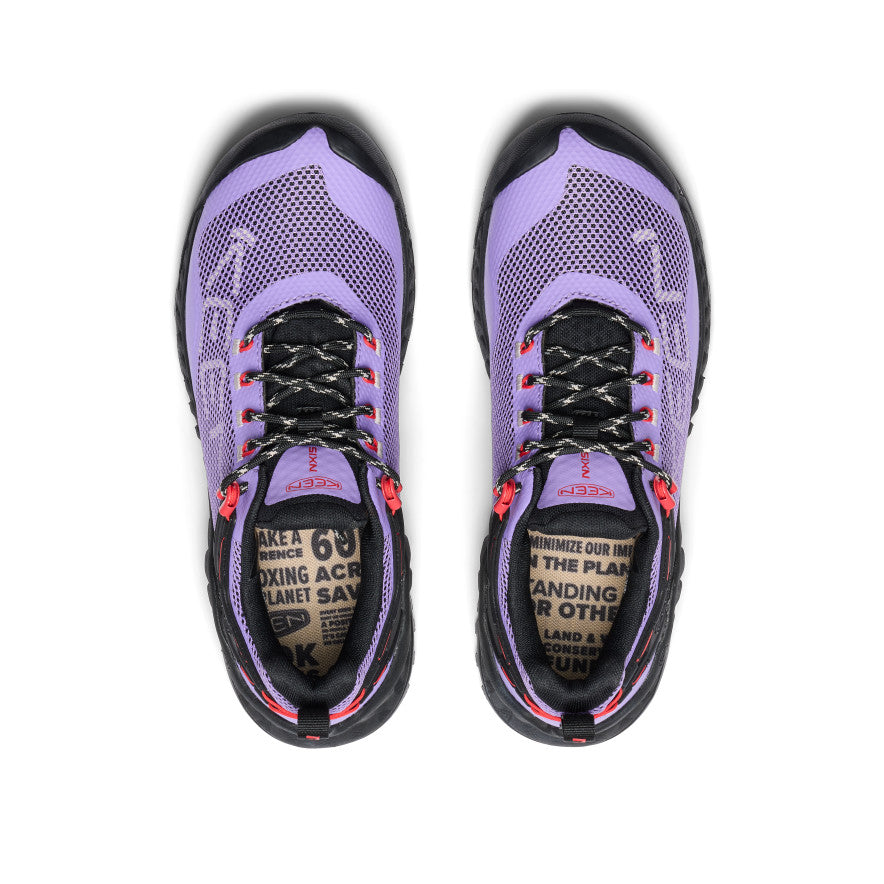 Purple Red Women Keen NXIS EVO Waterproof Work Shoes | DGC7647XW