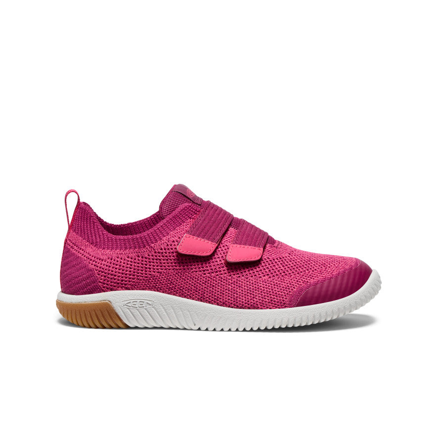 Rose Pink Big Kids\' Keen KNX Knit Double Strap Sneakers | HMO5828PF