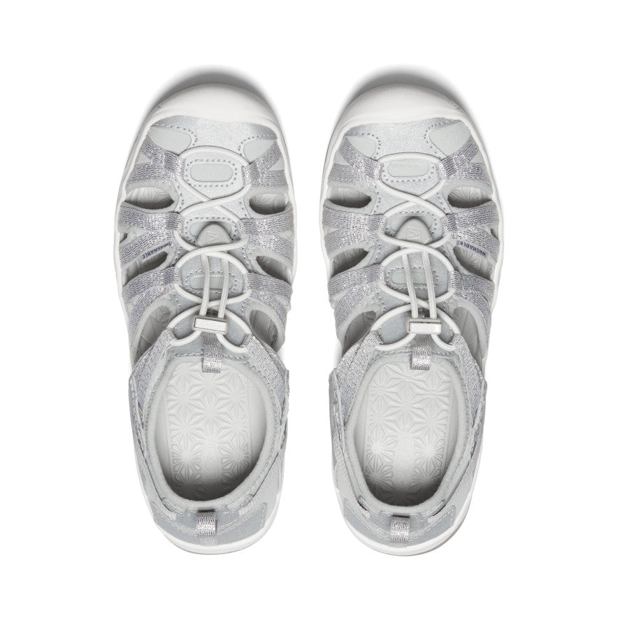 Silver Big Kids' Keen Moxie Sandals | LIL2841NK