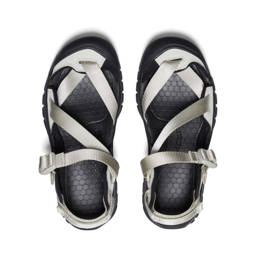 Silver Black Women Keen Zerraport II Sandals | MGJ6931NF