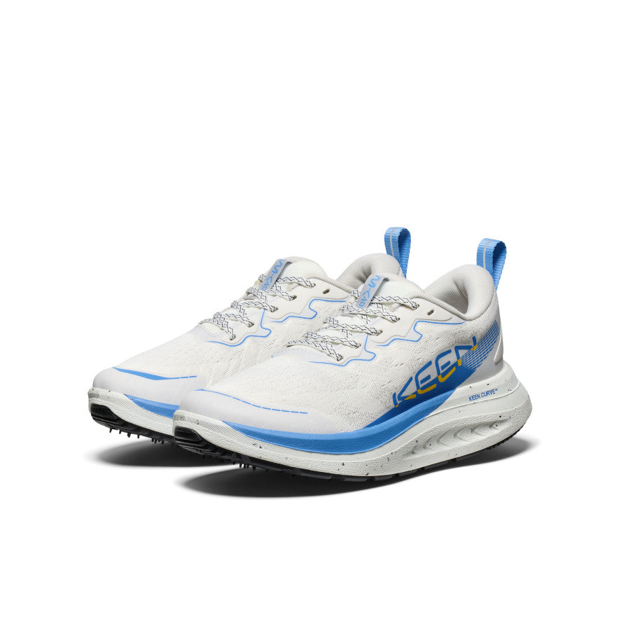 White Blue Women Keen WK400 II Walking Shoes | AOE916AW