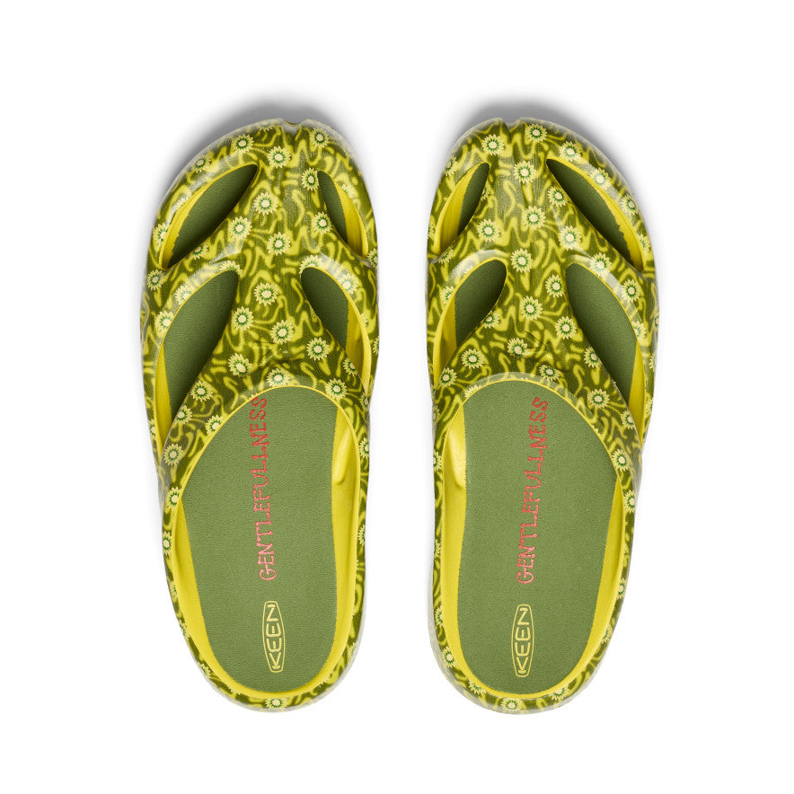 Yellow Women Keen Shanti Arts Clog x Gentle Fullness Slides | CNU3245TB